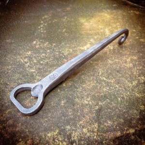 Hand Forged Scroll Bottle Opener