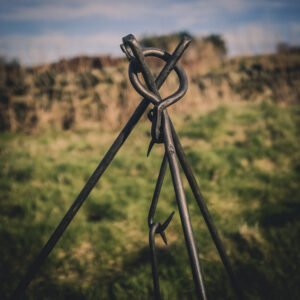Hand Forged Campfire Tripod