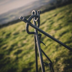 Hand Forged Campfire Cooking Tripod