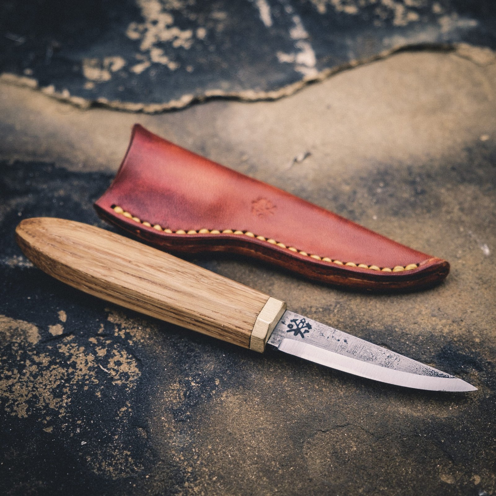 Swedish Style Sloyd Woodcarving Knife Gate Foot