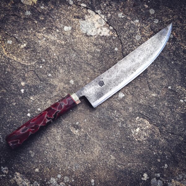 Bespoke Hand Forged Chef Knife - Raffir 175mm