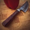Bespoke Hand Forged Chef Knife - Red Oak 160mm - Image 4