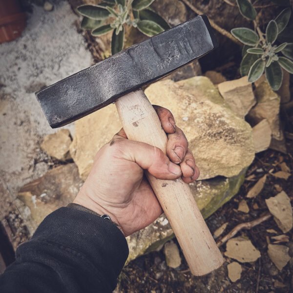 Hand Forged Drystone Walling Hammer - Image 16